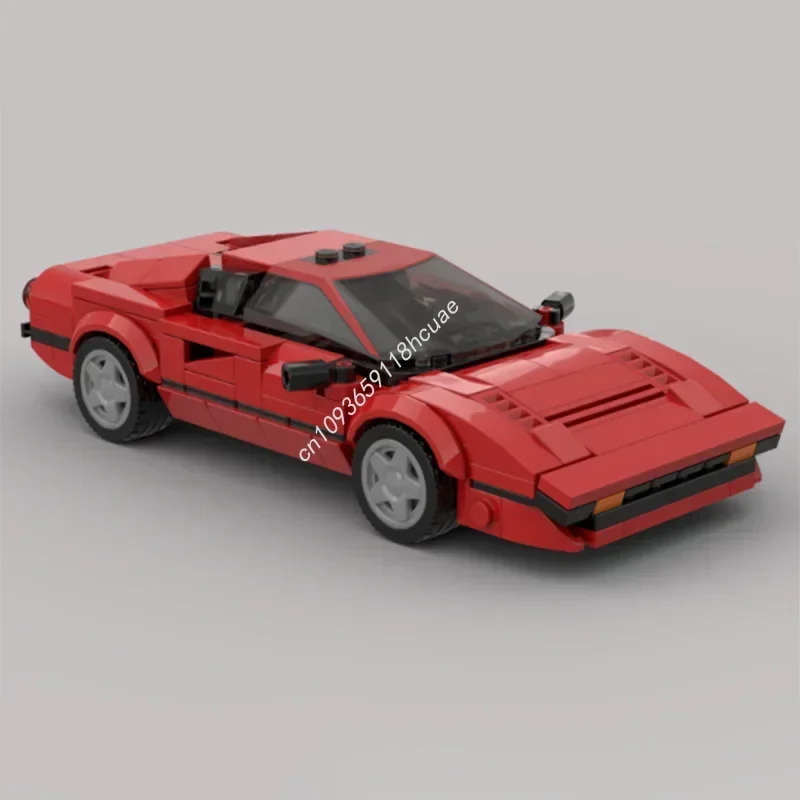 307pcs Ferraried 308 GTB City Champions SuperCar Racing Model Moc Building Blocks Assembly Bricks Toys Festival Gift