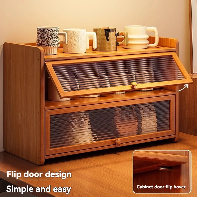 

Customizable Kitchen countertop seasoning rack storage shelf, product sorting rack, layered multifunctional storage cabinet