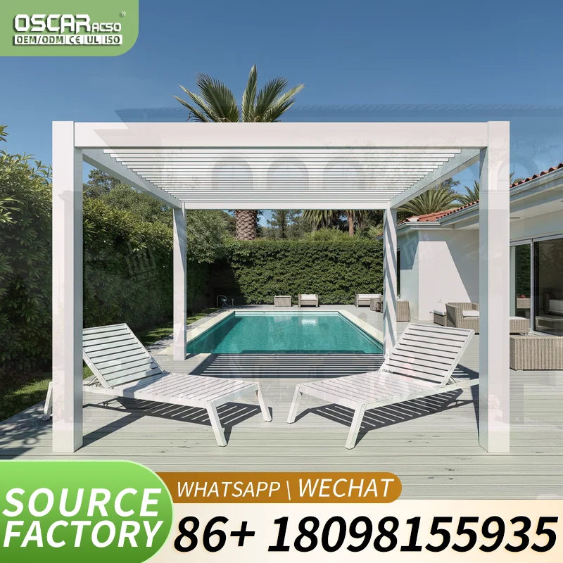 Australian Standard Outdoor Aluminum Double Glazed Windows And Patio Sliding Doors for Exterior Use in Homes and Gardens pergola