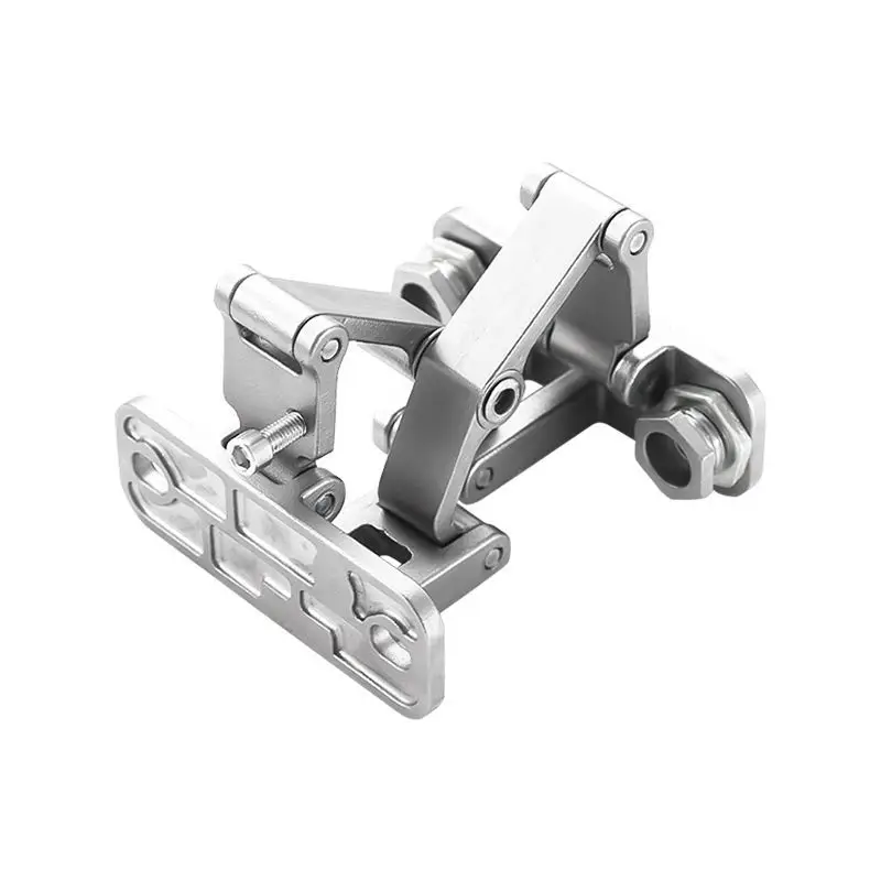 

304 Stainless Steel Pipe Well Door Hinge Stainless Steel Thick Door Heavy Armored Door Stone