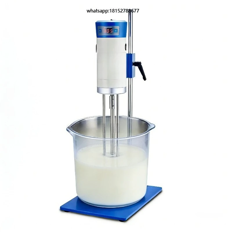 High Speed Dispersing High Shear Homogenizer Food Paints Cream Emulsifier Machine 40L Homogenizer Mixer Cosmetic for Lab
