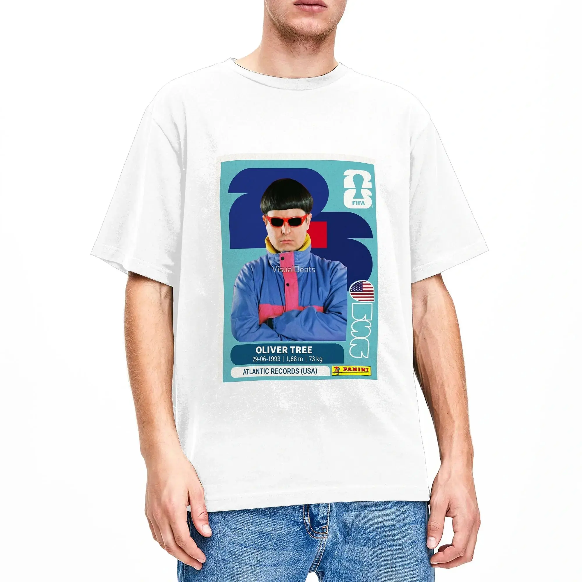 Streetwear T Shirt Summer Oliver Tree Panini Fashion T Shirts  Pure Cotton Tee Shirt for Couple Aesthetic Short Sleeve Tees
