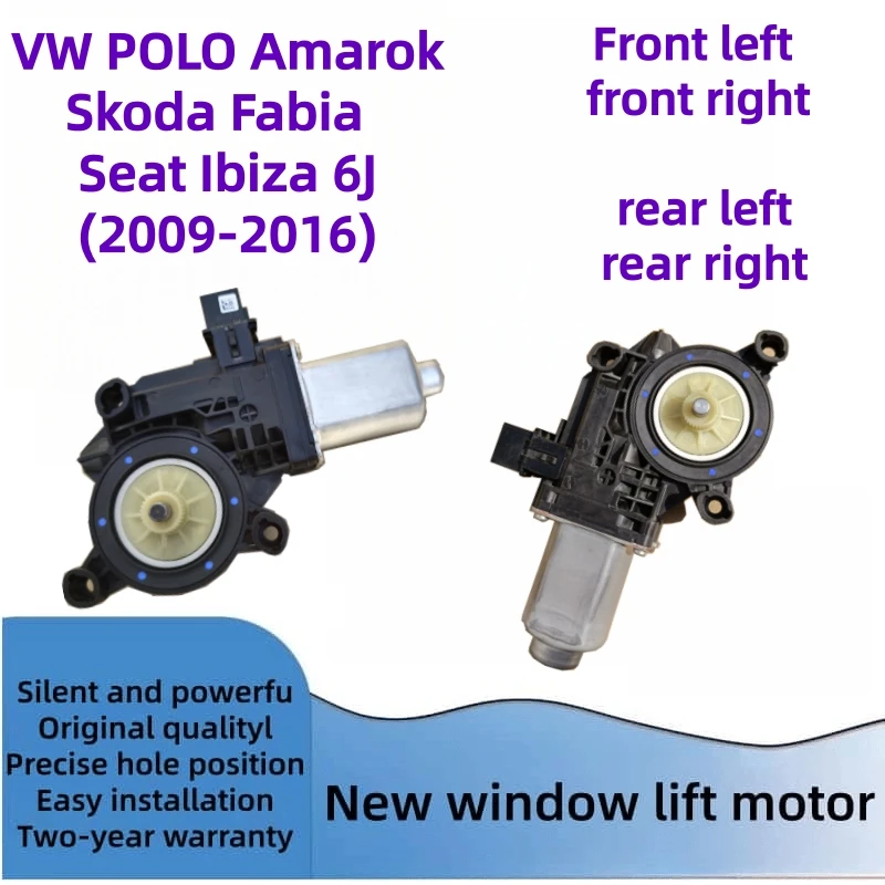 2009-2015 Seat Ibiza 6J VW POLO Amarok Skoda Fabia Window Motor 6R0959801N 6R0959801A 6R0959802C 6R0959802Q 6R0959811 6R0959812
