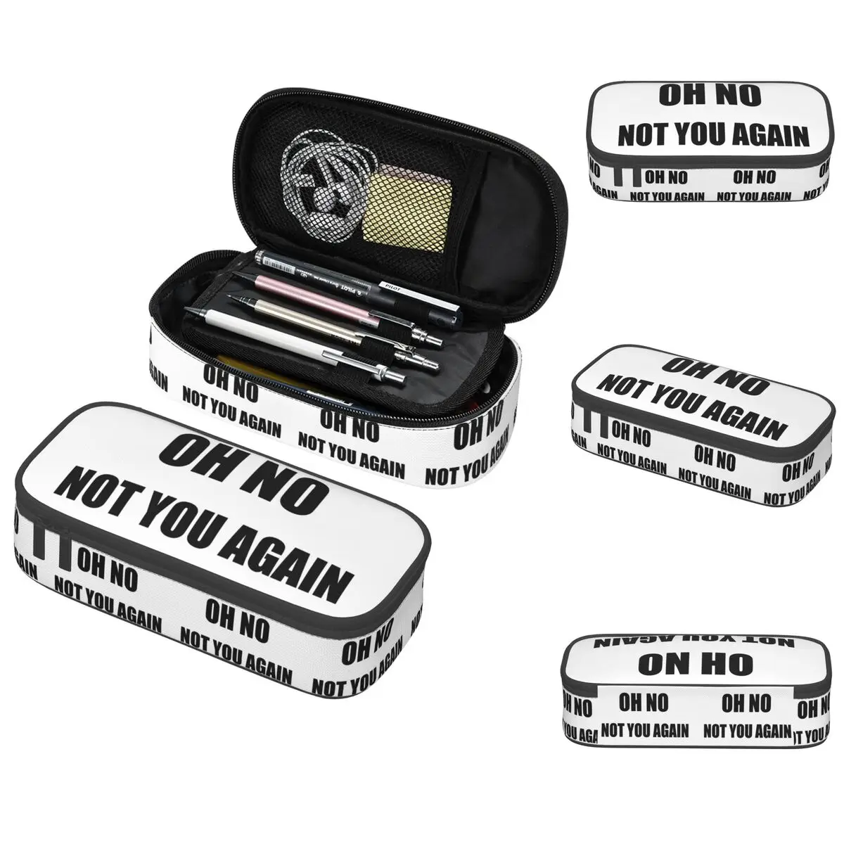 

Oh No Not You Again пенал для мальчиков и девочек подарки коробка для ручек пенал канцелярские принадлежности сумка-держатель для ручек