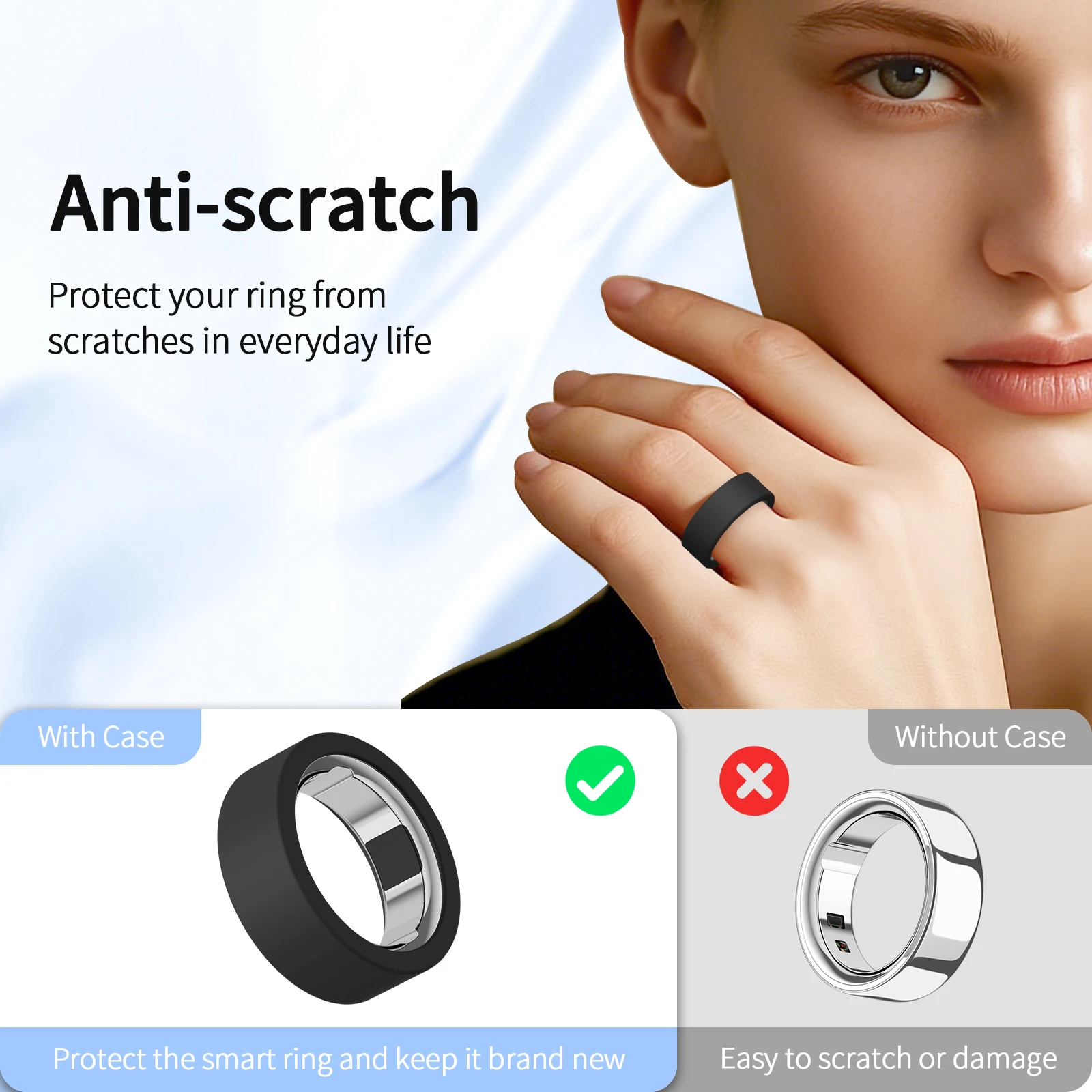 Siliconen ring beschermhoes vo - Men Accessories All recensie en prijs