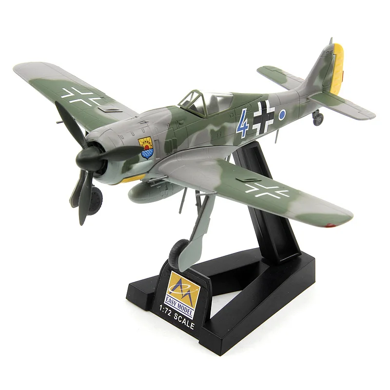 1/72 Scale 36363 Luftwaffe FW190A-8 Militarized Combat Aircraft Fighter JG-5 Wing Model Collection Toys Gifts