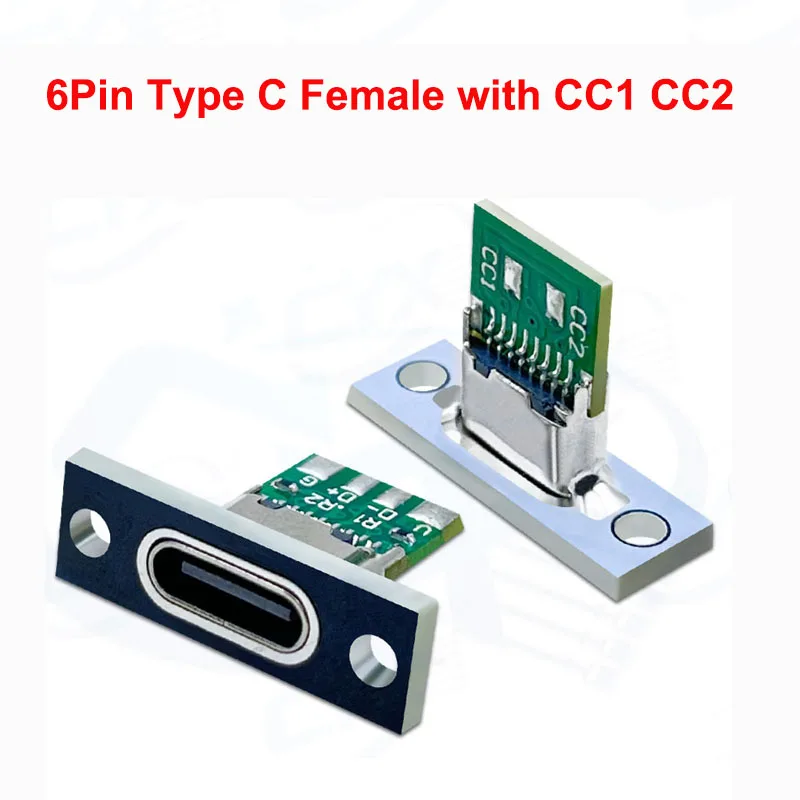 yZ[z2/5/10  6Pin USB C XRlN^pl}EgWbN TYPE-C [d|[ĝ͂񂾃C^Cv\Pbg CC1/2 Œ胁bL