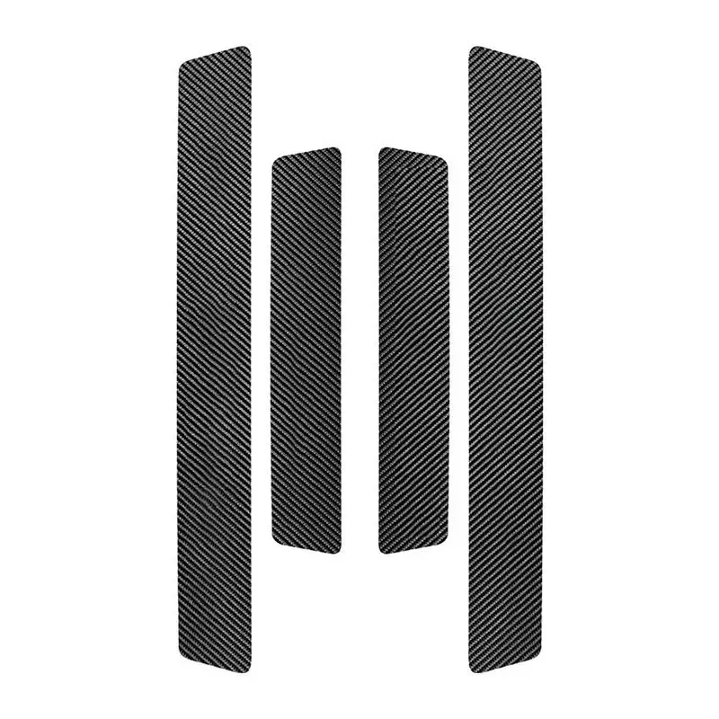 

Защита края двери автомобиля 4X, защита от столкновений, подходит для большинства автомобильных анти-столкновений, автомобильные внешние аксессуары из углеродного волокна