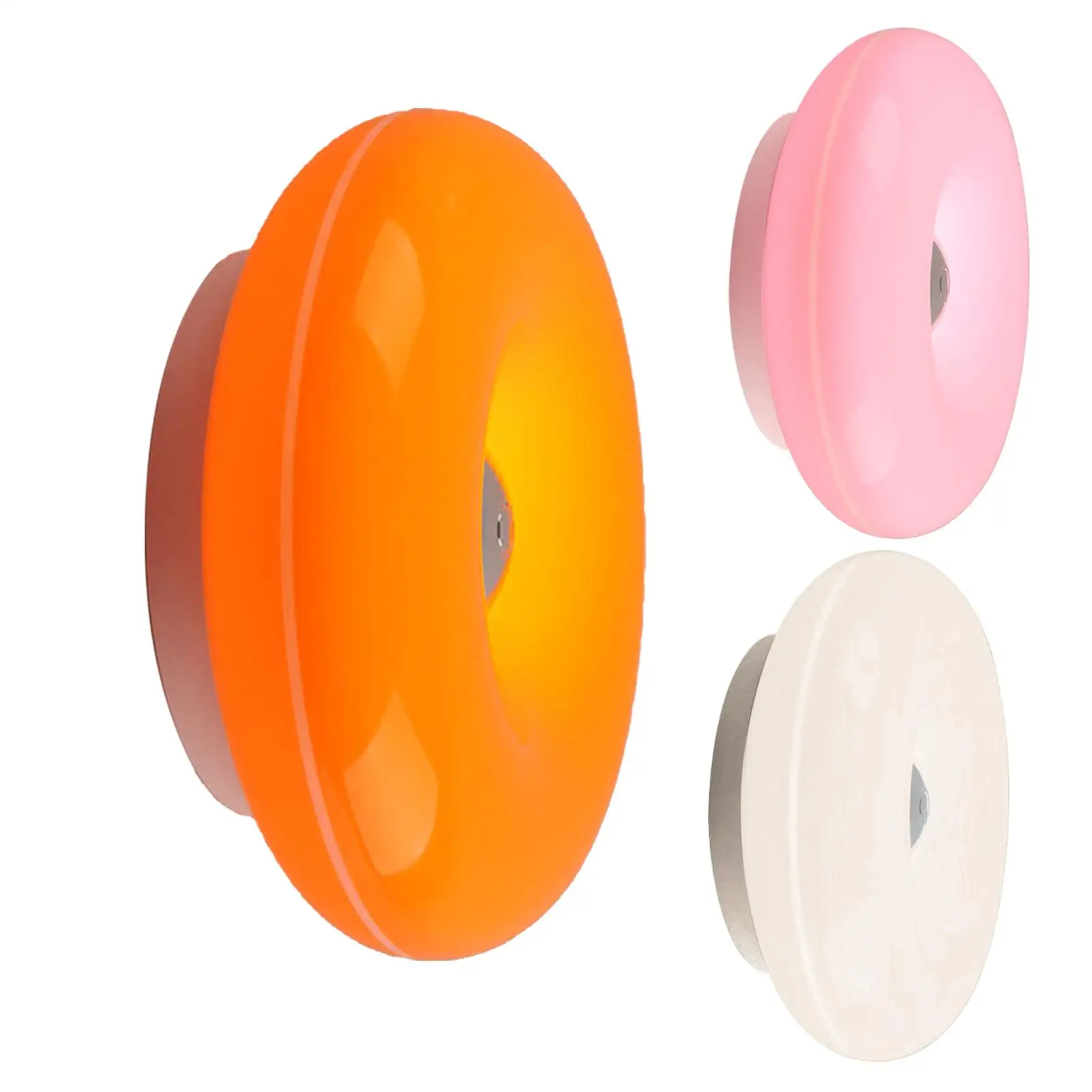 Donut Shape LED Table Lamp, Dimmable Warm Ambient Night Light for Bedroom, Living Room, Home Decor, Creative Gift
