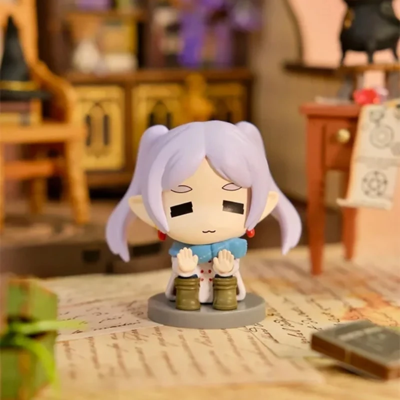 

В наличии Frieren: Beyond Journey's End Sitting Series Blind Box Q-Version Кукла Аниме Фигурки Коллекционная модель Орнамент Подарки