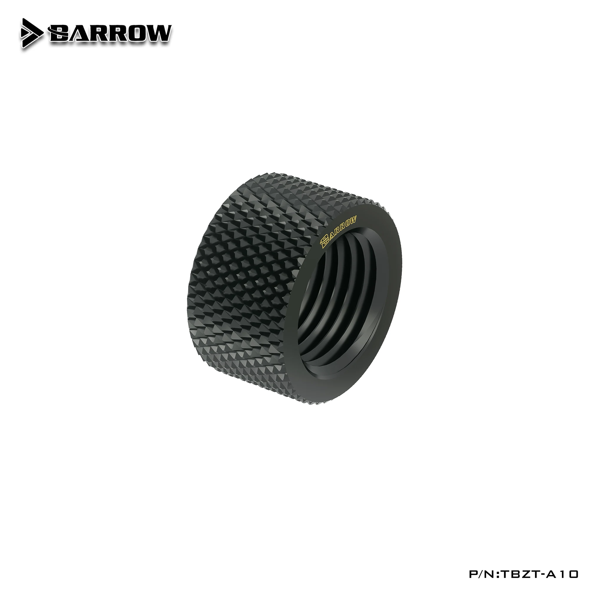 Carrinho de mão g1/4 "duplo conector de rosca interna em linha reta sobre acessórios, preto/prata brilhante/branco, TBZT-A10