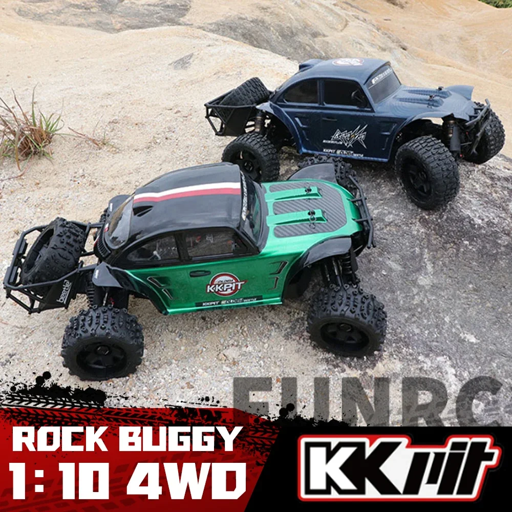 KKPIT K2 GOLDEN BEETLE 1/8 RC Cars Fast Electric Remote Control Model Desert Truck Rock Buggy Off-road Car Adult Kids Toy Gifts