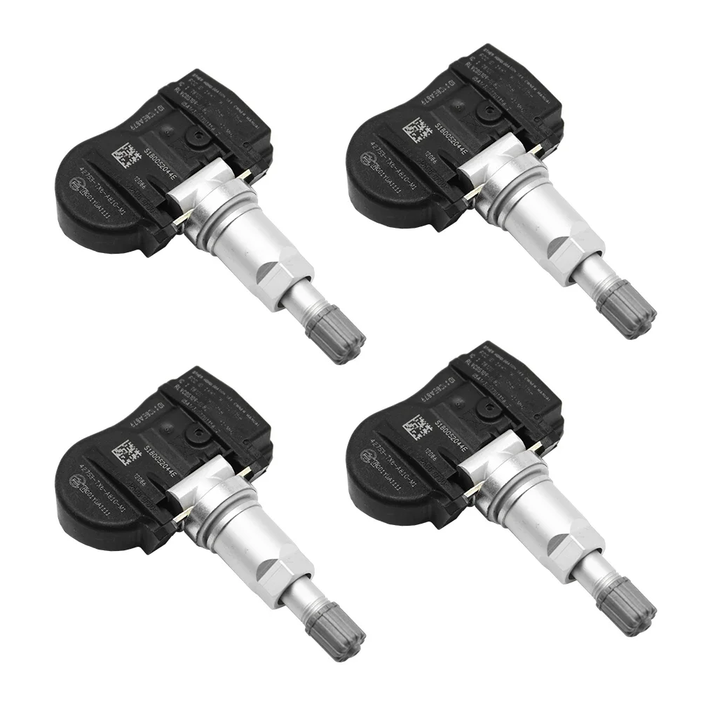 

4PCS 42753-TX6-A81 Tire Pressure Monitor TPMS Sensor For 2012-15 Acura ILX 315MHz