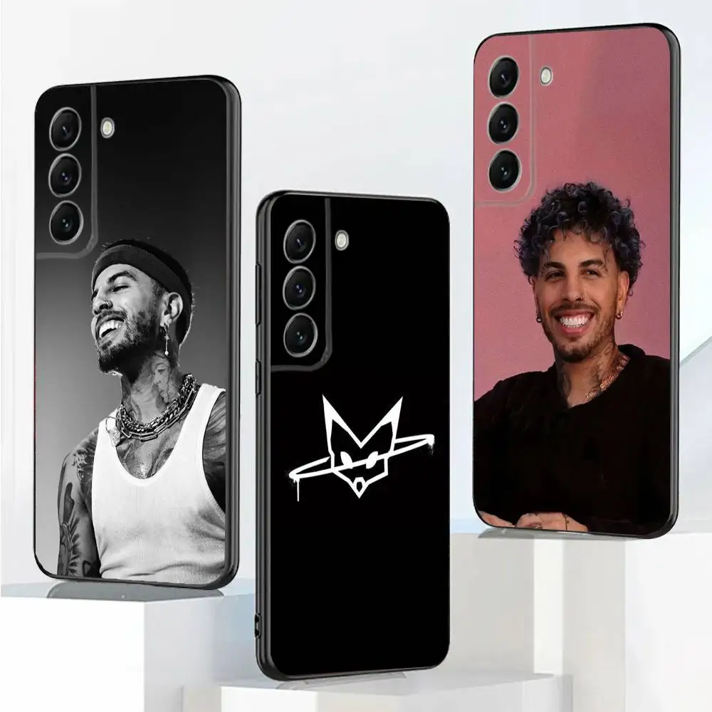 

R-Rauw A-Alejandro Phone Case For Samsung Galaxy A20,A21s,A22,A31,A32,A52,A53,A72,73,A80,A91 Soft Black Cover