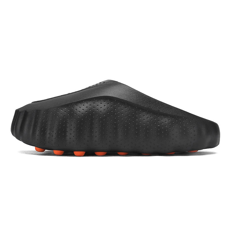 Men's Lightweight Outdoor Slippers Soft Thick Sole Breathable Sandals Non-Slip Summer Beach Slides for Casual Home Bathroom Use