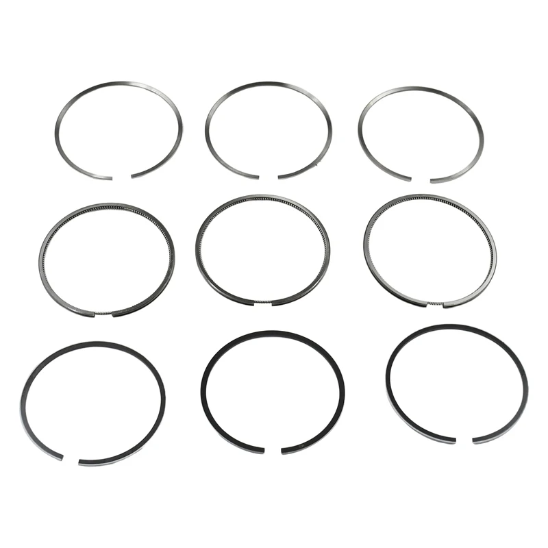 

Piston Ring Set 1G460-21050 1G460 21050 Compatible with Kubota Engine Z602 D902 Excavator KX018-4 KX41-3