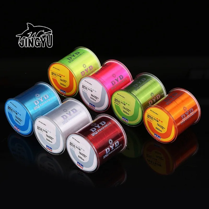 

500M High Strength Nylon Fishing Line High Quality Imported Raw Wire for Recreational & Competition Fishing Sea Fishing Long