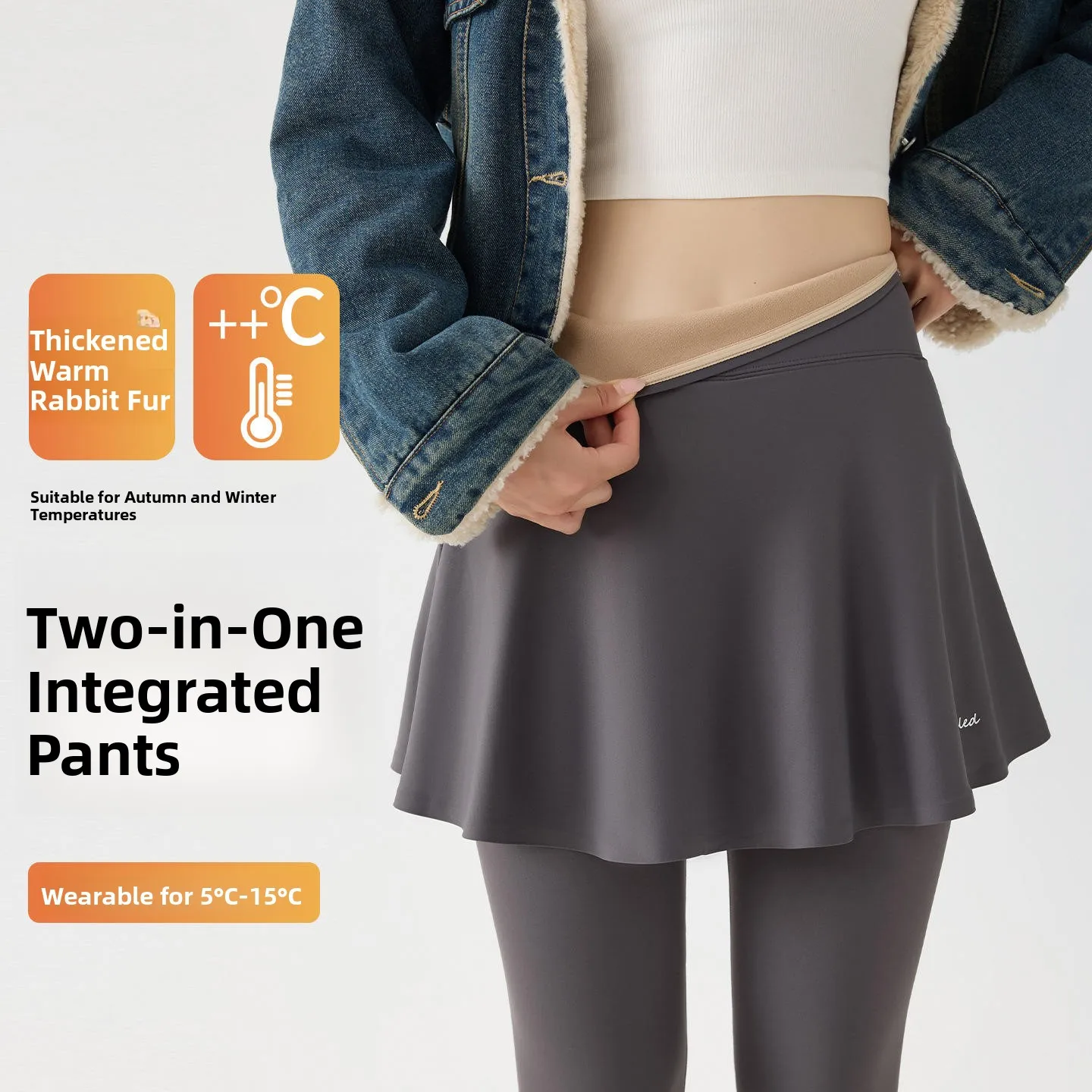 

Женские брюки для йоги Thiened Fce на подкладке, осенне-зимние теплые облегающие спортивные антилегкие брюки из девяти предметов