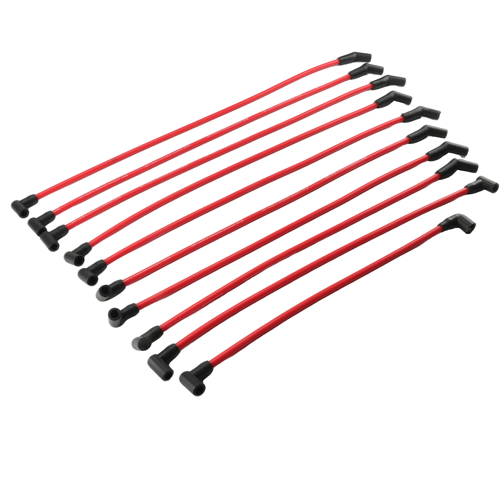 10.5 مللي متر الفقرة شرارة التوصيل سلك كابلات الإشعال 4677-5559 لفورد موستانج 1969-1995 F-150 V8 5.0L/5.8L M-12259-C301