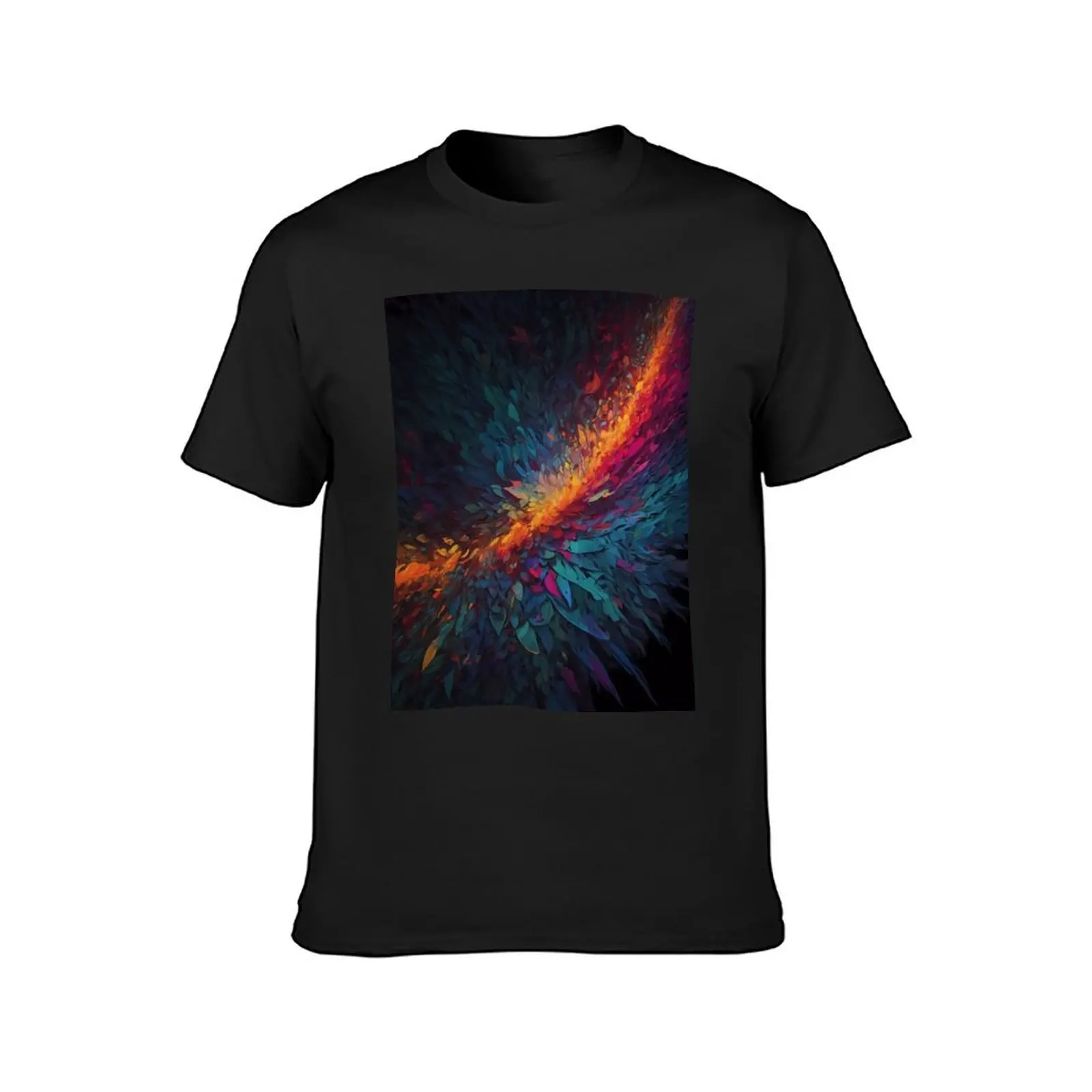 Phoenix Feather Nebula T-Shirt heavyweights customs design your own Men's t-shirt