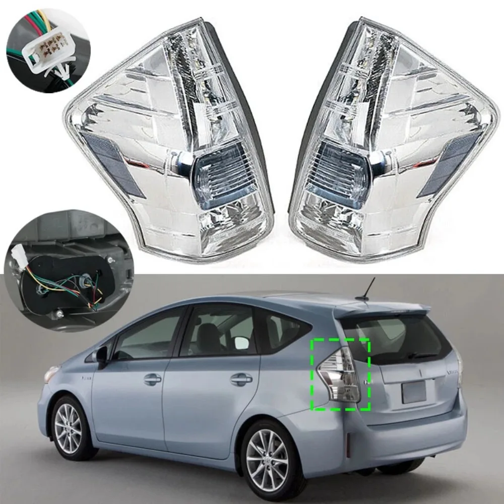 For Toyota Prius Alpha 2012 - 2014 LED Car Rear Bumper Tail Light Turn Signal Light Stop Brake Light Tail Lamp 81560-47140