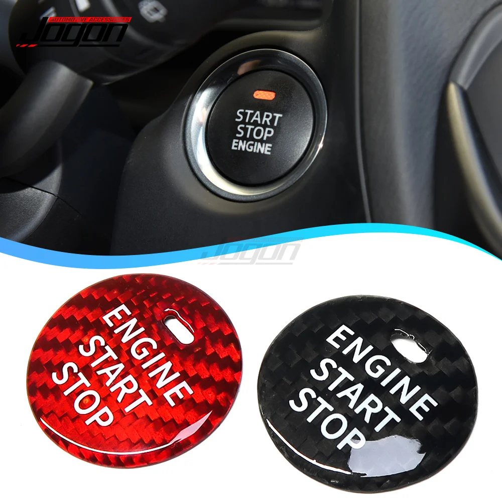 Ceyes Araba Şekillendirici Aksesuarları Start Stop Motor düğme kapağı Kılıf Mazda Axela Atenza CX-8 CX-3 CX-4 CX-5 MX-5 2013-2019