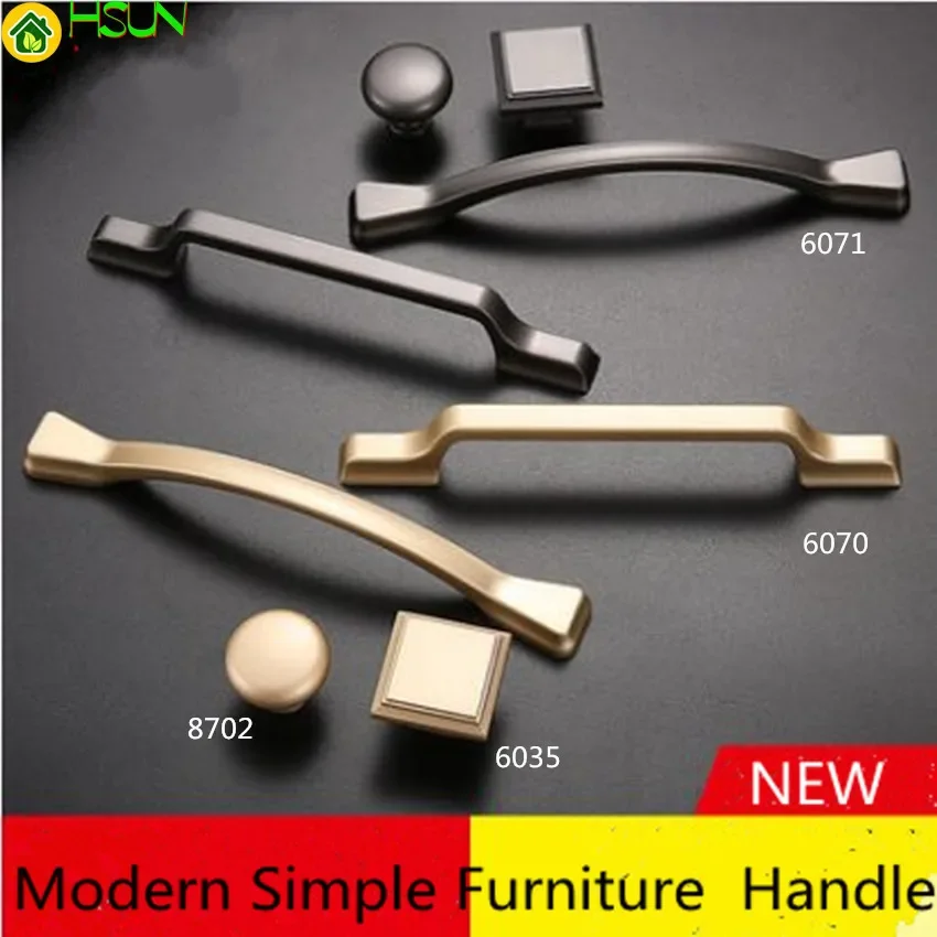96mm 128mm Modern Simple Black Kitchen Cabinet Cupboard Door Handles Vintage Style Bronze Drawer Dresser Knobs Pulls 5