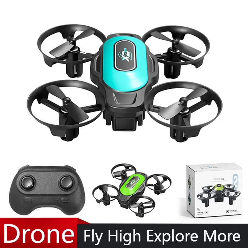 

XD2 Mini Pocket toys Crash Resistant 2.4G Four Axis Aircraft 360 ° Rotating Rolling Remote Control Toy Mini Drone Birthday Gift