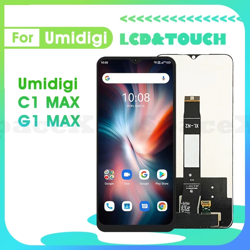 

G1MAX 6.52"Tested For UMIDIGI C1 MAX LCD Display Touch Screen Assembly LCD Sensor Replacement Umidigi G1 MAX LCD Display