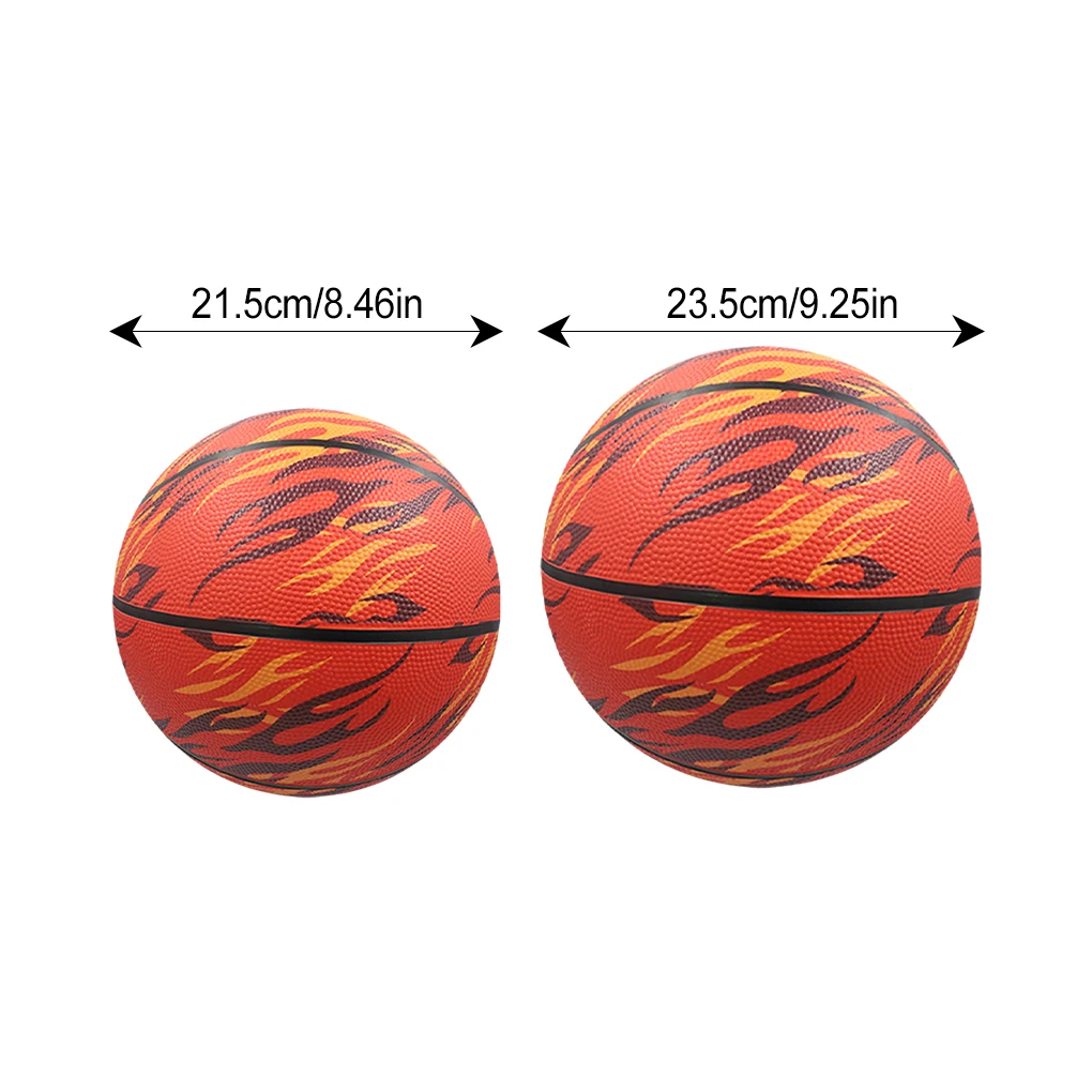Durable Kids Basketball For Training And Match Eco-friendly Ingredients Elastic Training Basketball Red- size 7