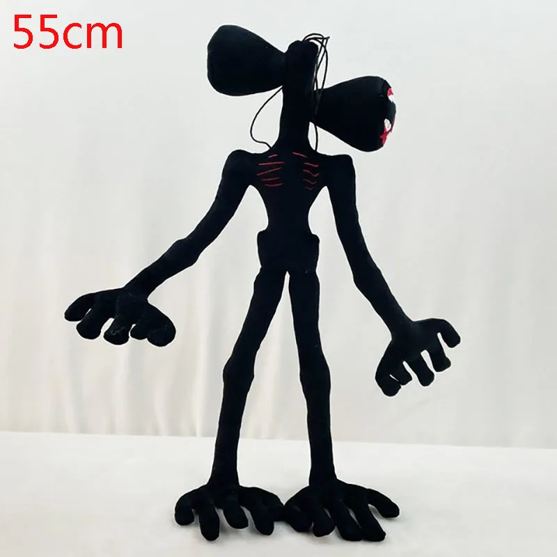 55CM Bendable Siren Head Plush Toys Office Decoration Standing Siren Head Stuffed Toy Desktop Ornaments Plushie Dolls