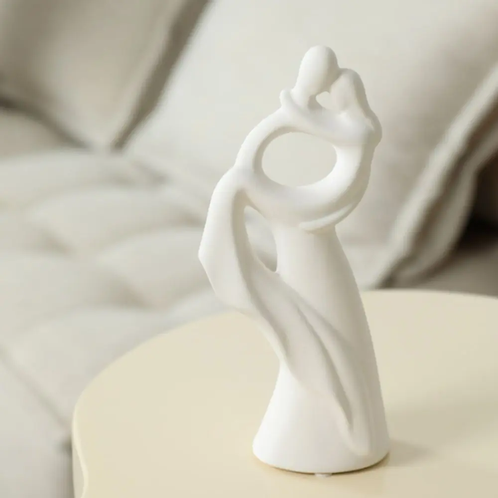 

Керамические парные украшения в скандинавском современном стиле, художественный дизайн, аксессуары для винного шкафа, простые фигурки