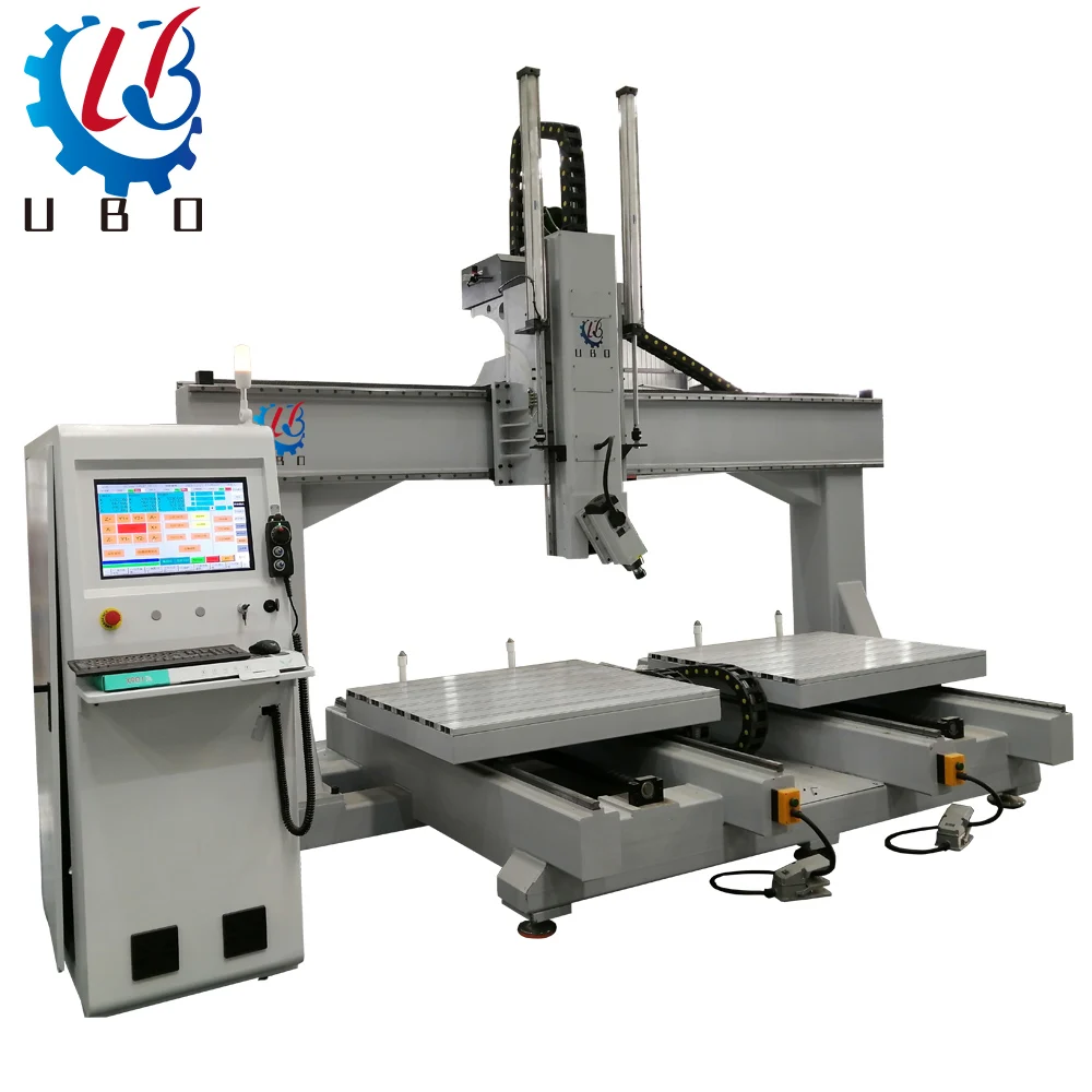 3d Sculpture Carving Cnc Router 4 Axis Cnc Machine for Plywood Styrofoam Wood Chair Mold Making