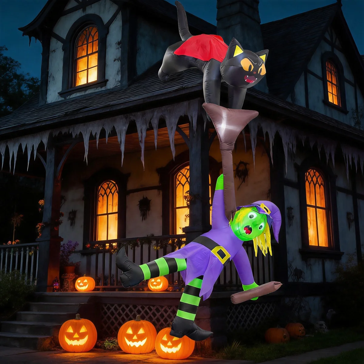 Ourwarm 12FT Halloween Inflata - Home Decor Quirky ulasan dan harga