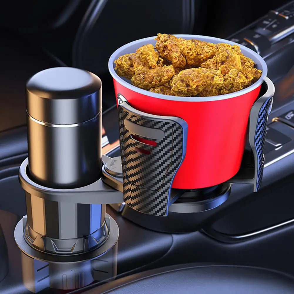 Retractable Vehicle Cup Holder Easy Fix Adjustable Hygienic Convenient Car Cup Rack Extender For Various Models