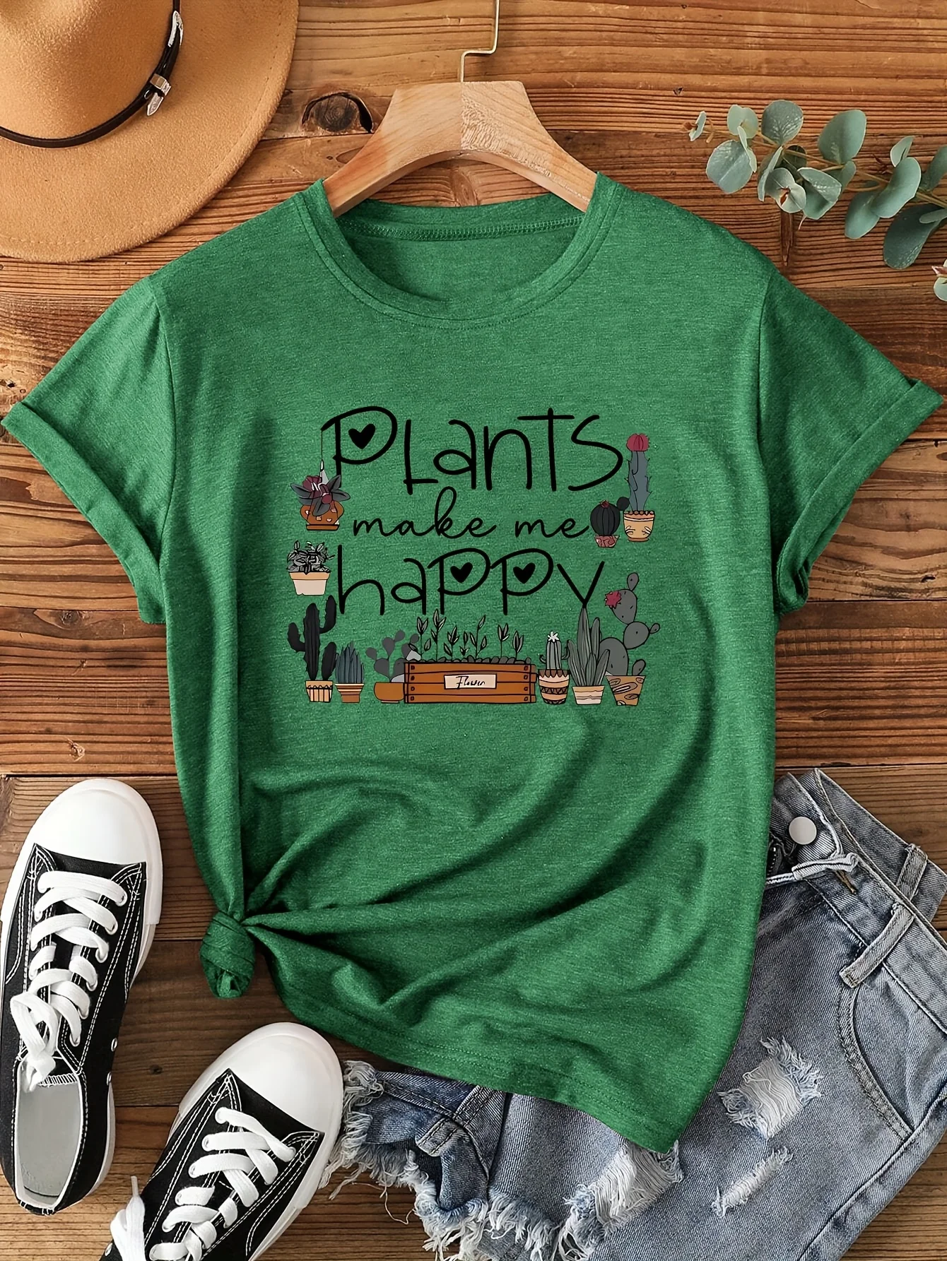 Plants Make Me Happy Women's T - đánh giá và giá Coffee Tea Or Me