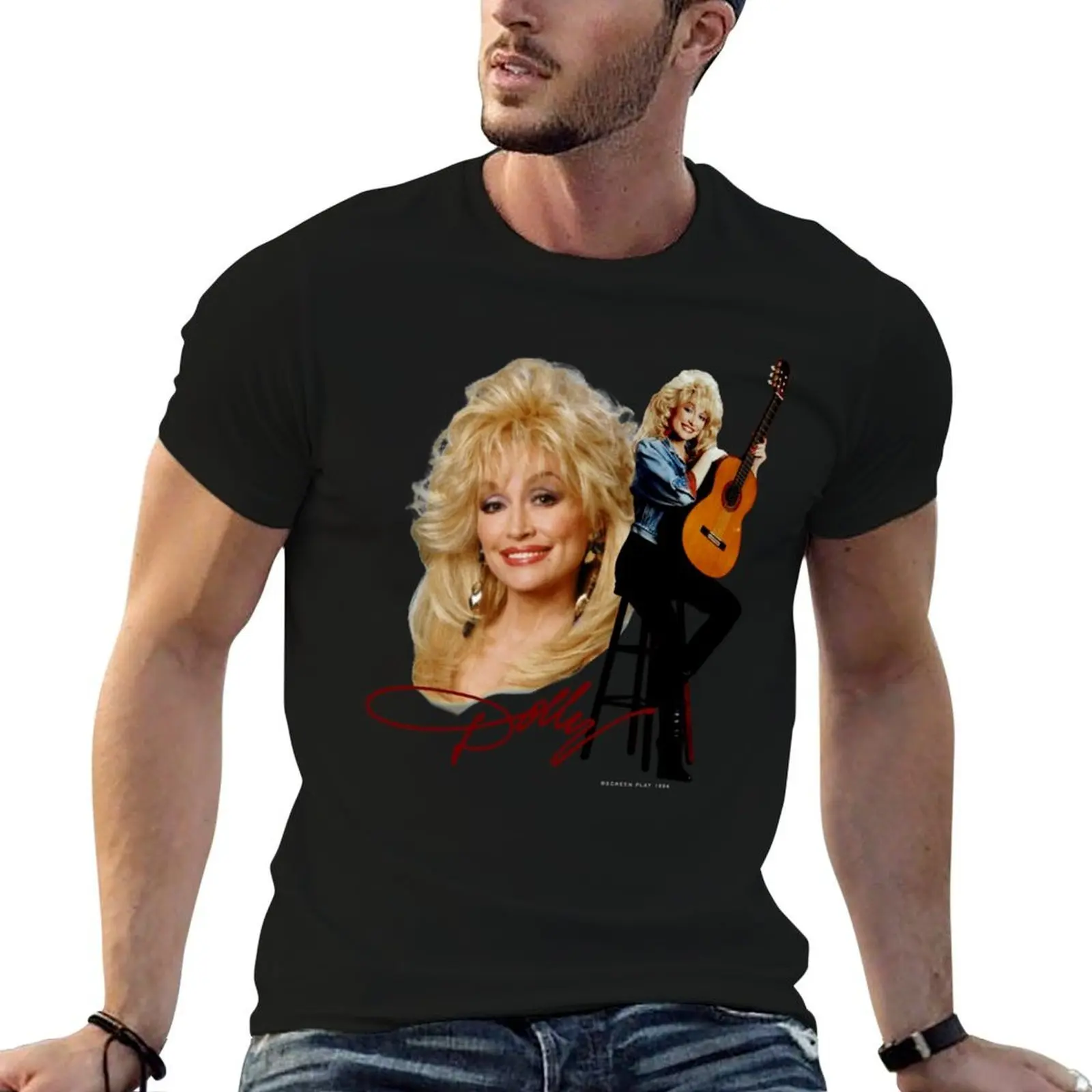 Rare Vintage 90’s 1994 Dolly Parton T-Shirt Casual Trendy Streetwear Tee Shirt