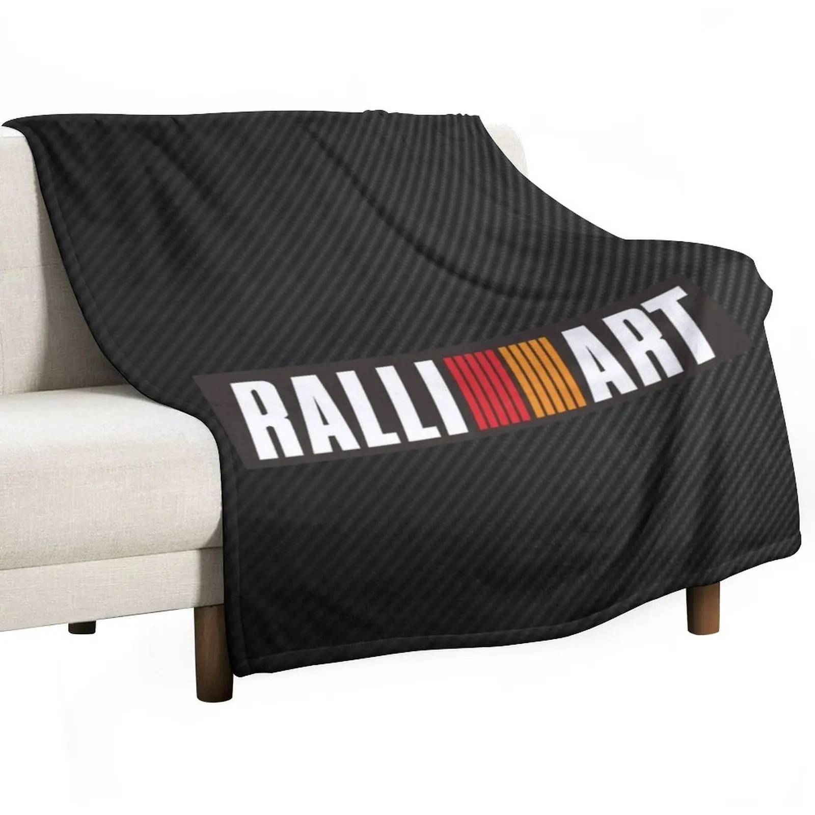 

RALLIART Carbon Fiber Throw Blanket Flannel Custom Soft Plush Plaid Decorative Sofas Blankets