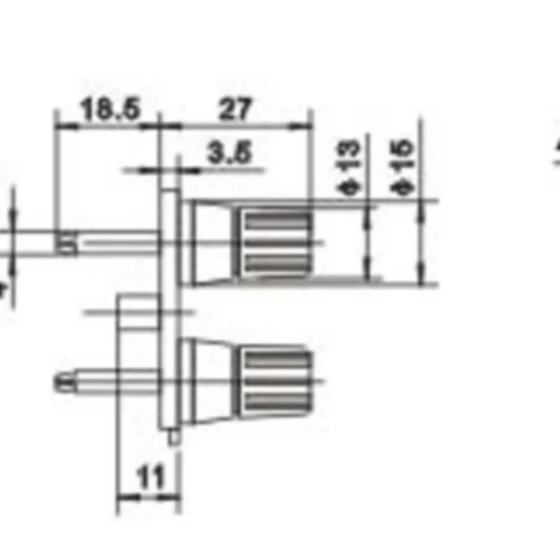 10 pcs Connection clamp 4-bit high-quality audio wiring clamp fast clamp aging test clamp WP4-10 square external wiring seat