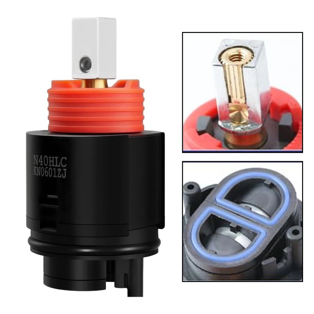 N40HLC Shower Cartridge N40HLC 40mm Shower Valve Core For Single-Handle Bathtub Shower Heads RK7300-CART-3P, JH02BJ,