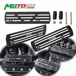 For BMW K-Series K100 K100RS K75 K75S K 75 Aluminium Cafe Racer Engine Motor Spark Plug Cylinder Head Cover Motorcycle Refitting
