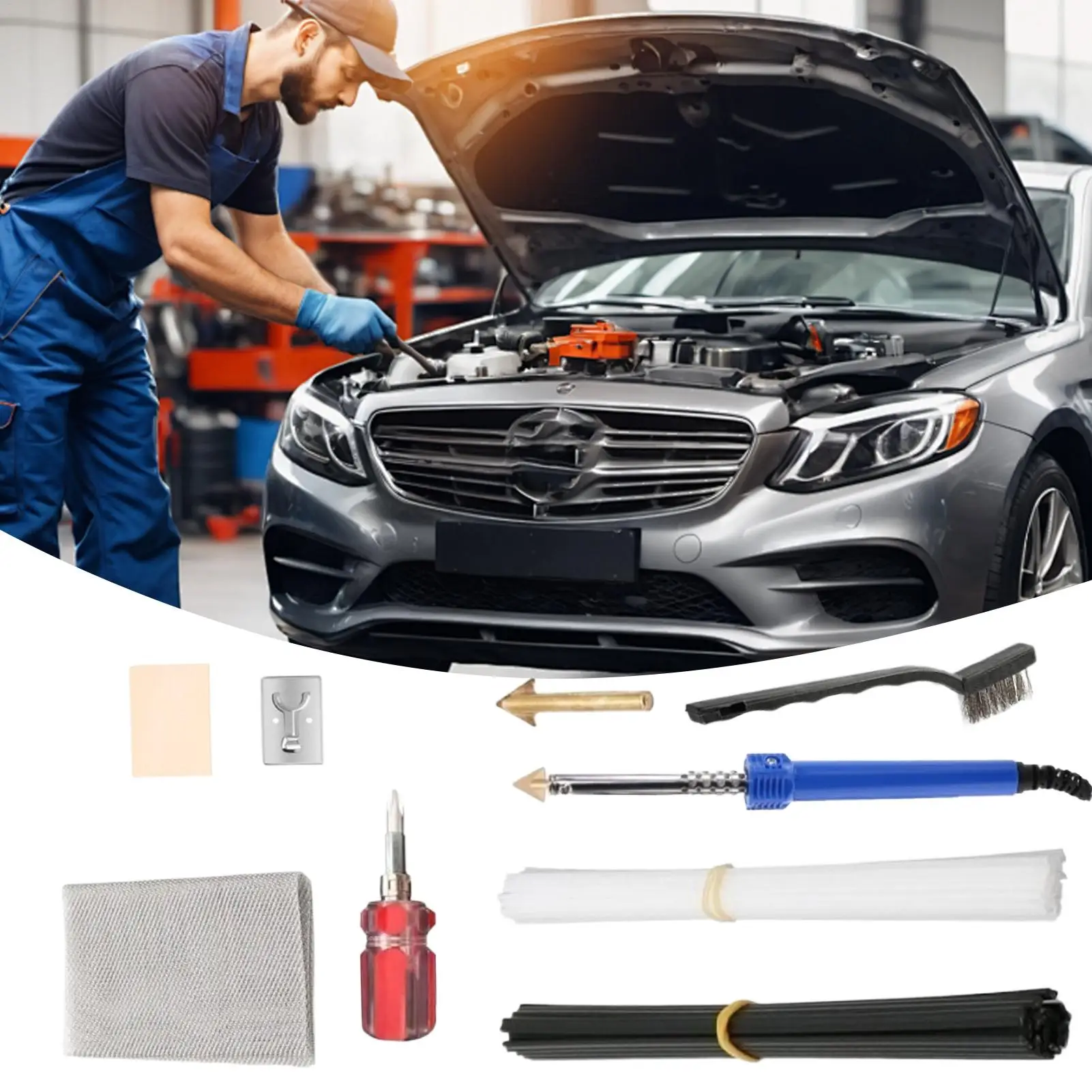 

Автомобильный бампер, сварочный аппарат, точный контроль температуры, портативный утюг, сверхмощный сварочный комплект для семейных энтузиастов, женской гаражной мастерской