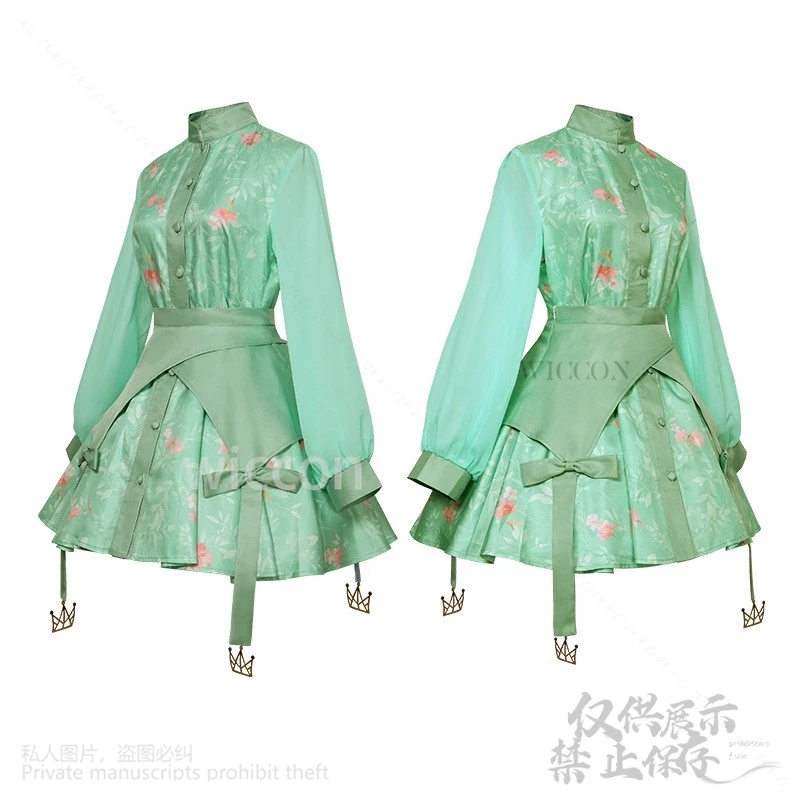 Anime Game Project Sekai 4th Cosplay Costume pour femme, jolie robe, Lolita Kawaii, perruque PJSK pour fille, Halloween personnalisé, Kusanagi Nene