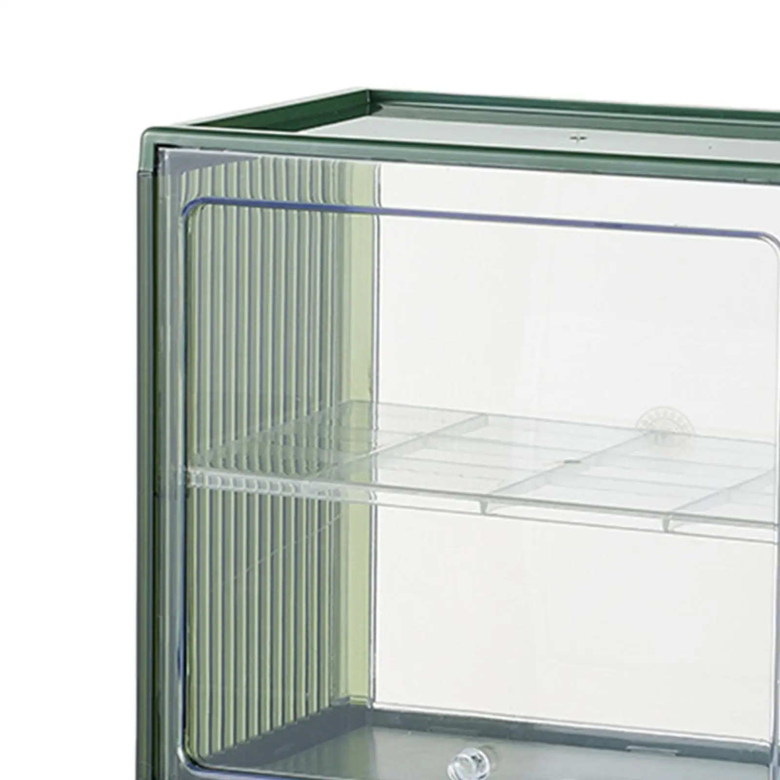 Cup Storage Shelf Acrylic Storage Box Kitchen Organizer Desktop Cup Display Rack for Breakroom Bathroom Hotel Cafe Coffee Mug