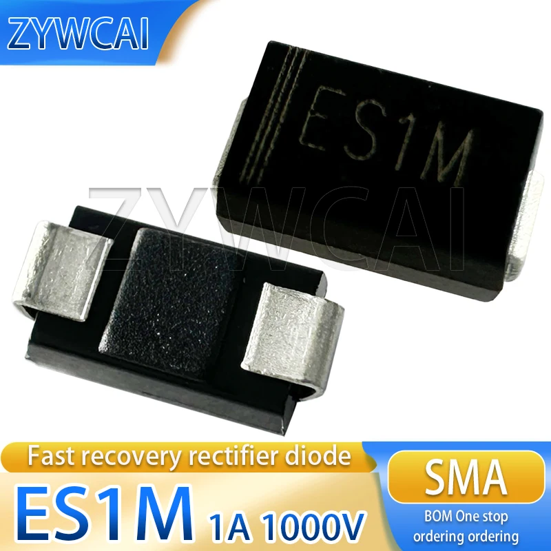 50PCS ES1M Sma DO-2… - image