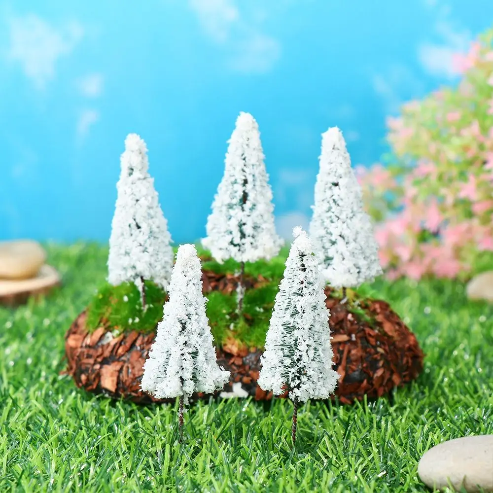 Toys for Kids Model Train Building Landscape Accessories Railroad Decoration Artificial Scenery Trees Miniature Flower Tree