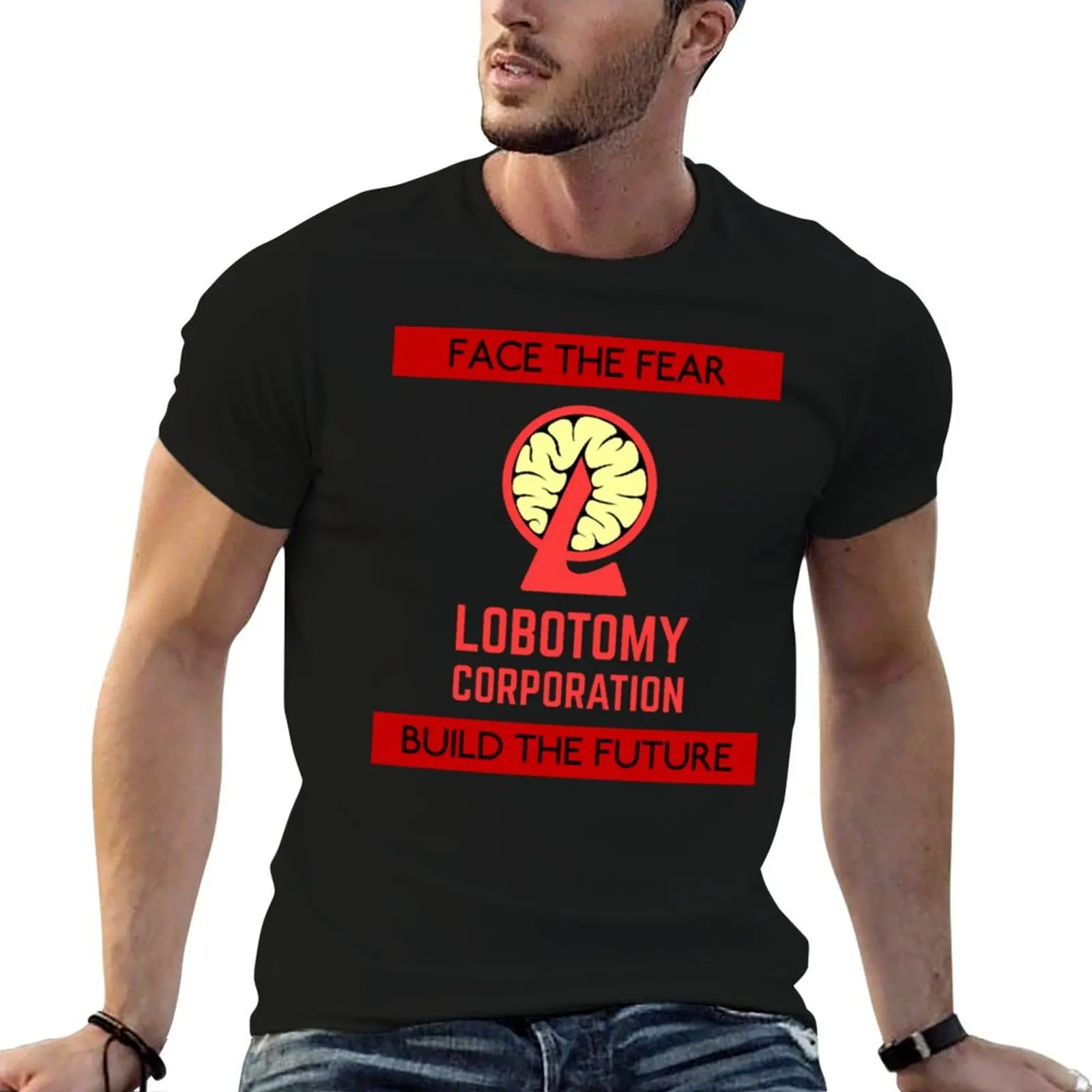 

Lobotomy Corporation T-Shirt t shirts for man graphic tees men t shirt cotton 100% T-Shirt