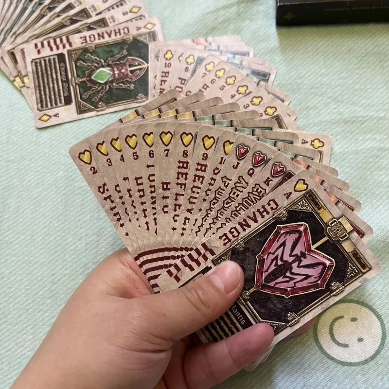 Bandai Kamen Rider anime characters creative personality playing cards, family party entertainment games, a whole deck of cards view 5