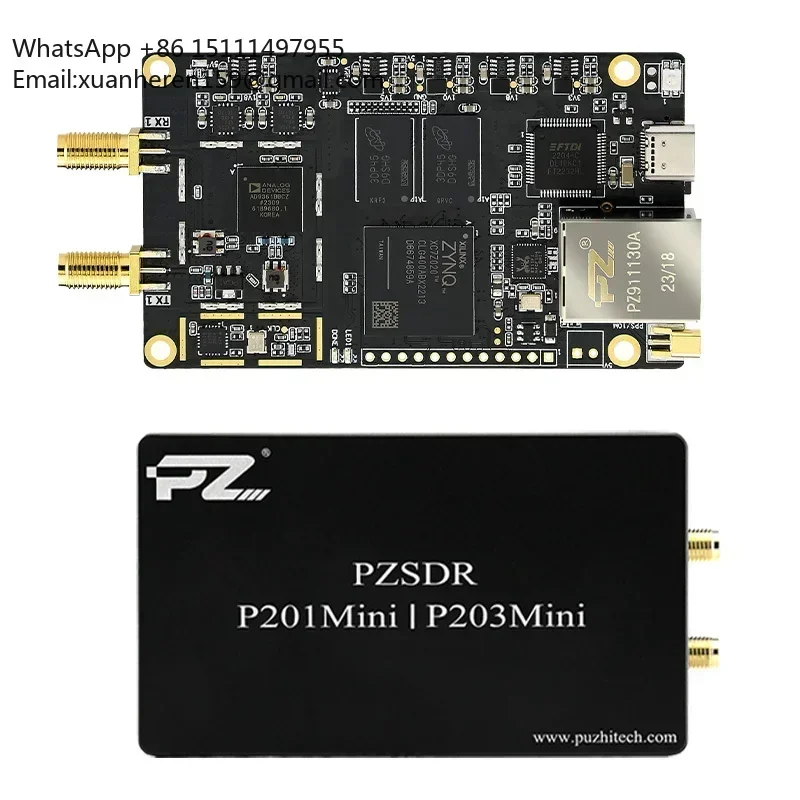 Puzhi SDR Software Defined Radio Xilinx ZYNQ AD9363 AD9361 Pluto Openwifi Demo Board Transmitter and Receiver Mini for Drne