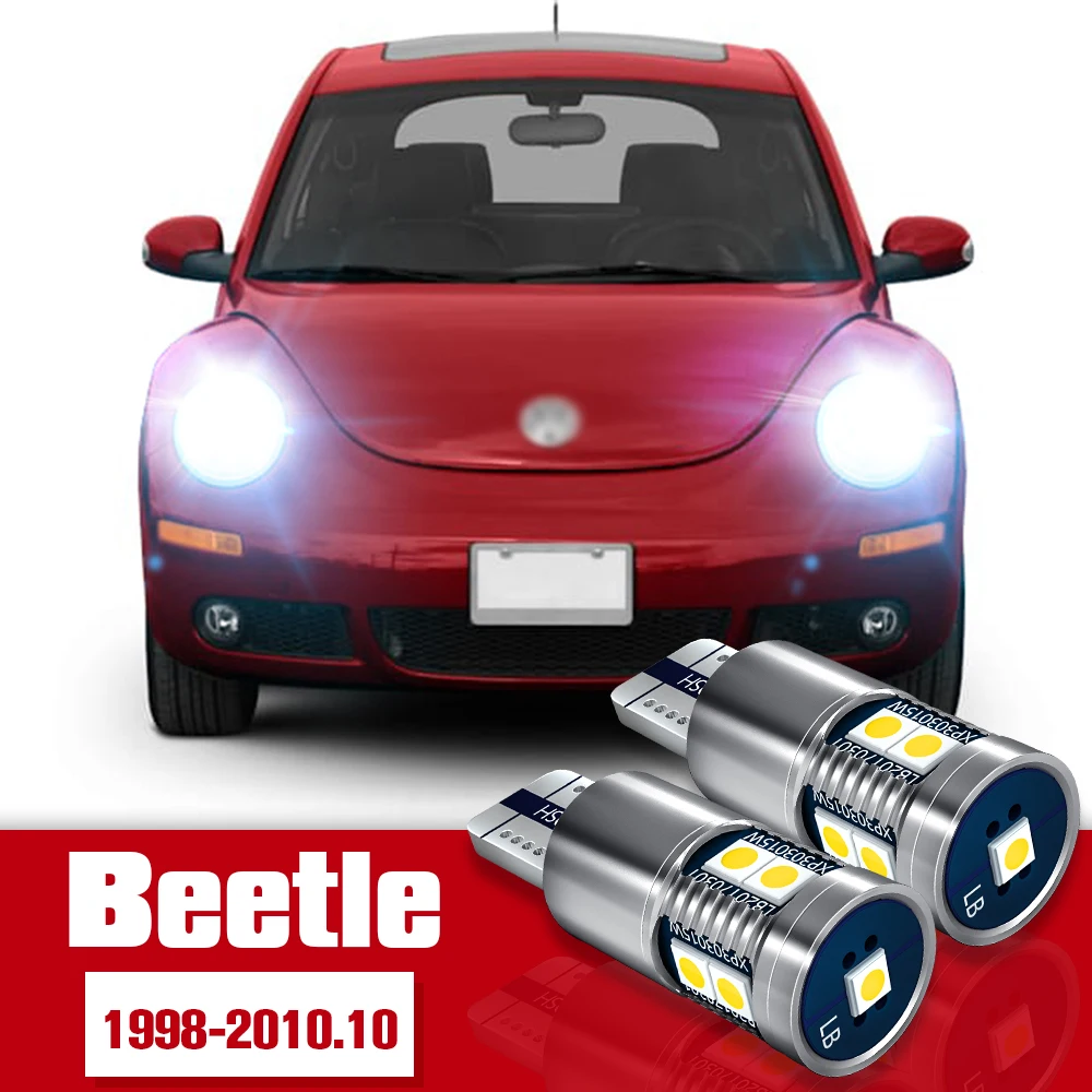 

2pcs LED Accessories Parking Light Bulb Clearance Lamp For VW Beetle 1998-2010 2001 2002 2003 2004 2005 2006 2007 2008 2009